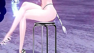 [mmd] Rollin' Four-person Erotic Costumes; Sailor Uniforms; Stockings