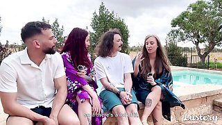 Hardcore scene with charming fancy bit from Lustery