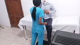 Naughty Nurse Seduces Patient For Hot Hospital Fuck - Martin13 & Negrita Sexy