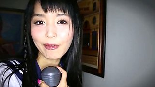 Schoolgirl Marica walks through the house before masturbatin