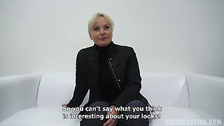 Hot Blonde Dara: Mature Casting with a Big Booty