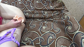 Anya Was Fucked by a Big Dildo