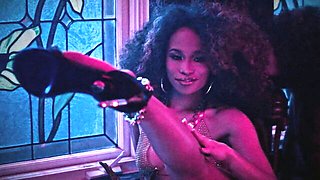Captivating Amia Miley and Vicki Chase's dance video