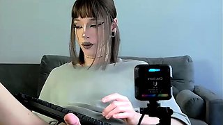 Solo webcam tranny masturbation