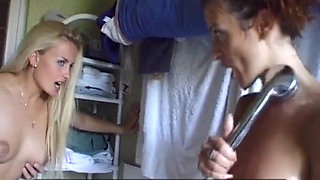 French Blondie Got Fucked in Shower