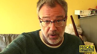 Railing ebony marionette deepthroated (Pascal White)