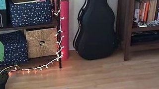 Brunette Solo Webcam Masturbation