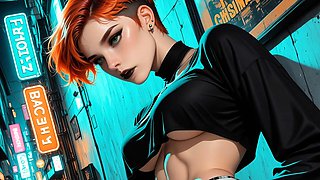 Redhead street siren fucks you hard in the public alley