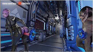 She Gave Her Ass To Monsters To Get Pregnant. 3d Hentai Game Animation With Car Toon And Mind Control