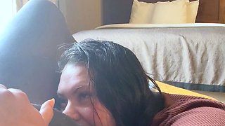 Amateur ebony big cock fucking and facial finale