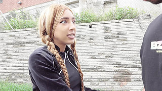 I Walk Down the Street Looking for Someone to Fuck Me Hard and I Find Him - Luna Blackx X Jesus Reyes