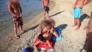 Anal Cumshot Party in Mykonos! Fuck Me in the Ass!