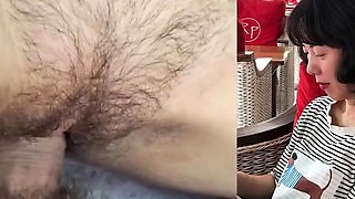 Korean Milf Oh Hye Kyoung Cumming a Lot off Sperm