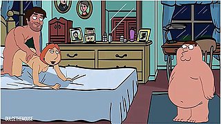 American Dad, Family Guy, Cleveland Show Hentai - Cheating Wives With Lois Griffin And Car Toon