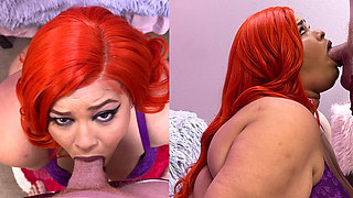 Blowjob POV and Side View Dual Screen
