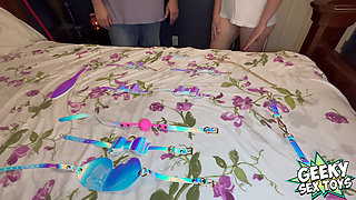 BDSM Submissive Wife Bondage & Spank By Dom from Geeky Sex Toys