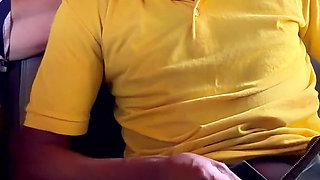 Tattooed 81 Year Old Granny Outdoor Behind the Car Fucked
