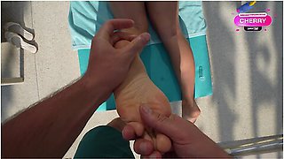 Cheating On My Husband With The Cleaning Service, This Guy Fucked Me So Damn Good And Came All Over My Face