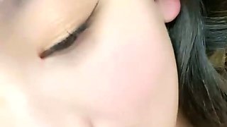 Amateur young teen solo masturbation on her livingroom