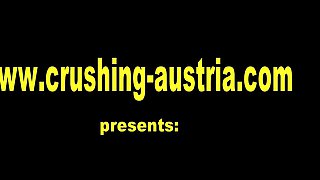 redhead bimbo teen crush cake and pee on it